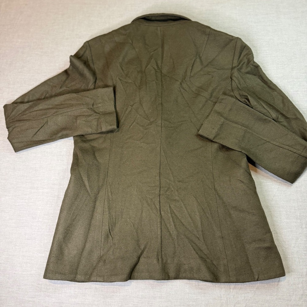 rag & bone Wool Blazer Womens 6 Olive Green Excellent Military Utility Jacket - Picture 14 of 14
